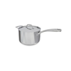 SAUCE PAN, 4 QT, INDUCTION, WITH LID